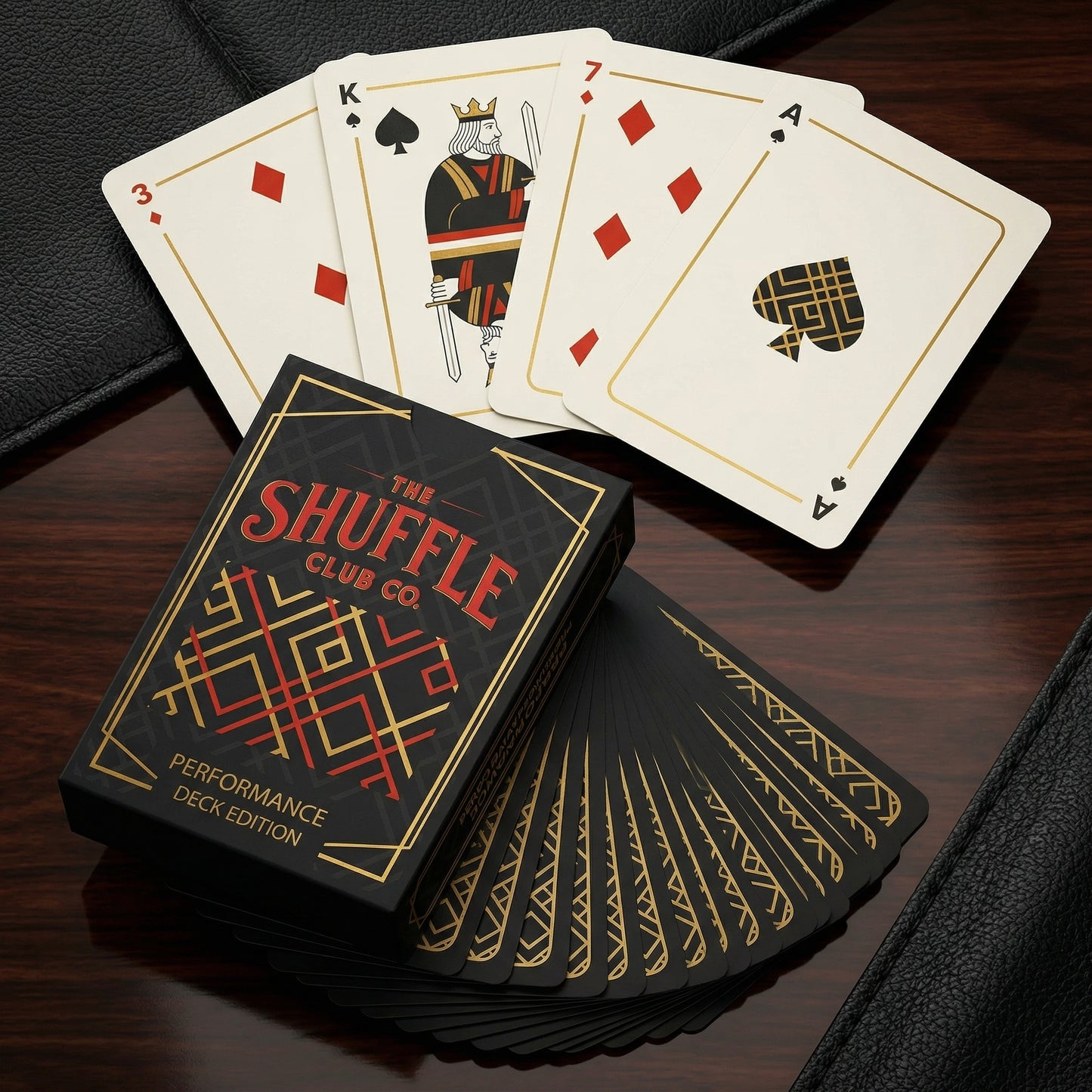 Jumbo Performance Playing Cards – Extra Large Bold Graphic Card Deck | Big Print Easy Read Cards for Seniors & Game Night | High Contrast Oversized Poker Playing Cards