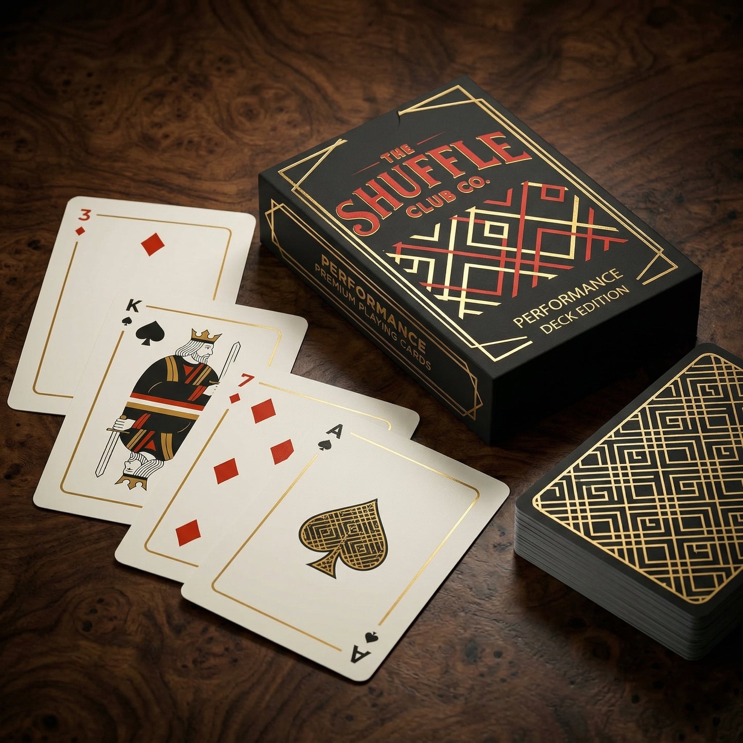 Jumbo Performance Playing Cards – Extra Large Bold Graphic Card Deck | Big Print Easy Read Cards for Seniors & Game Night | High Contrast Oversized Poker Playing Cards