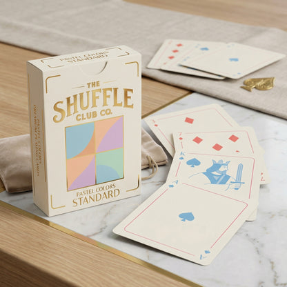 Shuffle Club Jumbo Pastel large print playing cards view 6