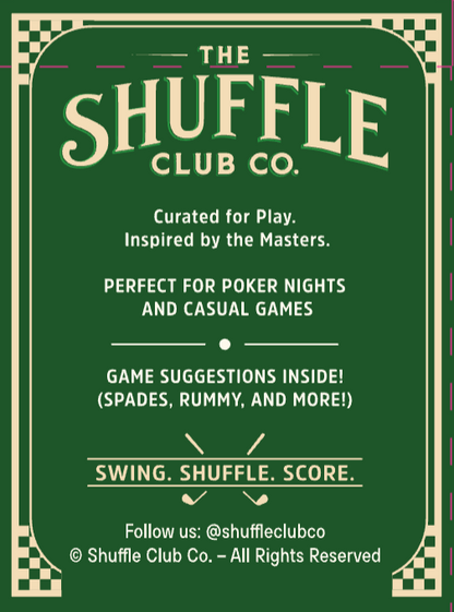 Golf Edition Playing Cards