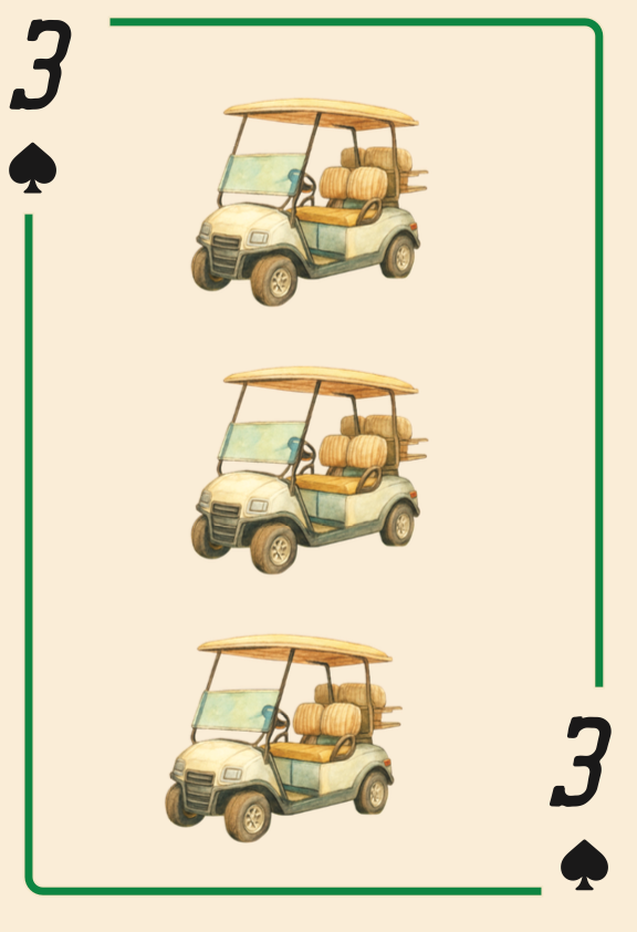 Golf Edition Playing Cards
