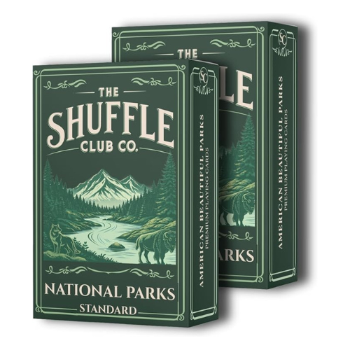 National Parks Playing Cards (Pack of 2)– Illustrated America's Parks Card Deck