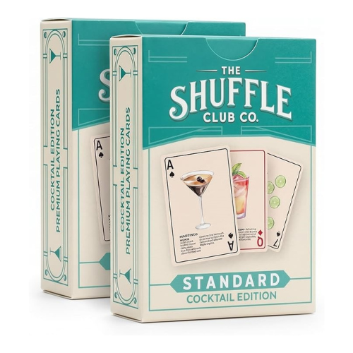Cocktail Playing Cards (2-Pack) – Hand-Illustrated Classic Drinks Deck