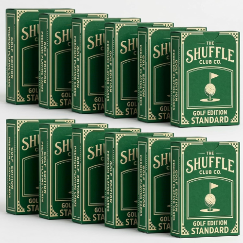 Golf Playing Cards (12-Pack) – Hand-Illustrated Vintage Golf Deck