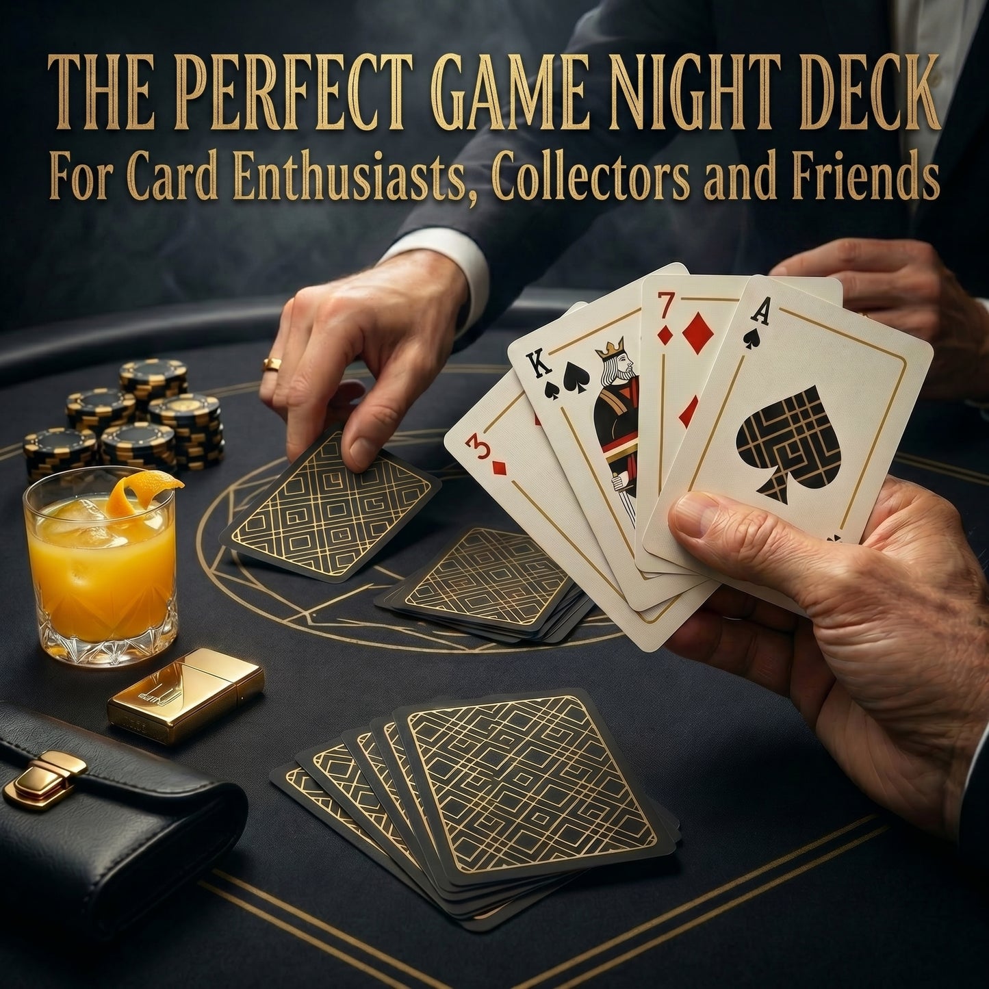 Jumbo Performance Playing Cards – Extra Large Bold Graphic Card Deck | Big Print Easy Read Cards for Seniors & Game Night | High Contrast Oversized Poker Playing Cards
