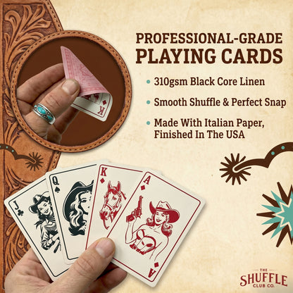 Western Edition Premium Playing Cards – Shuffle Club