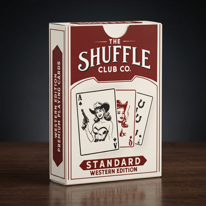 Western Edition Premium Playing Cards – Shuffle Club