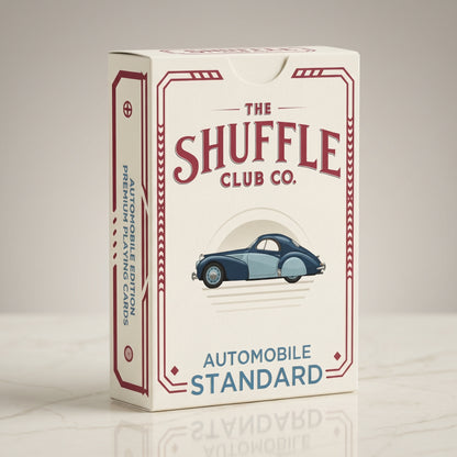 Auto Playing Cards – Classic Cars Deck with Retro Automotive Illustrations