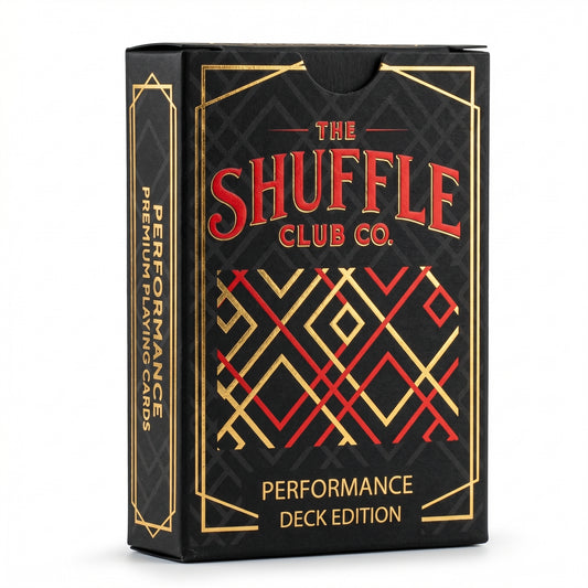 Shuffle Club Performance Playing Cards – High-Precision Deck for Cardistry & Magic