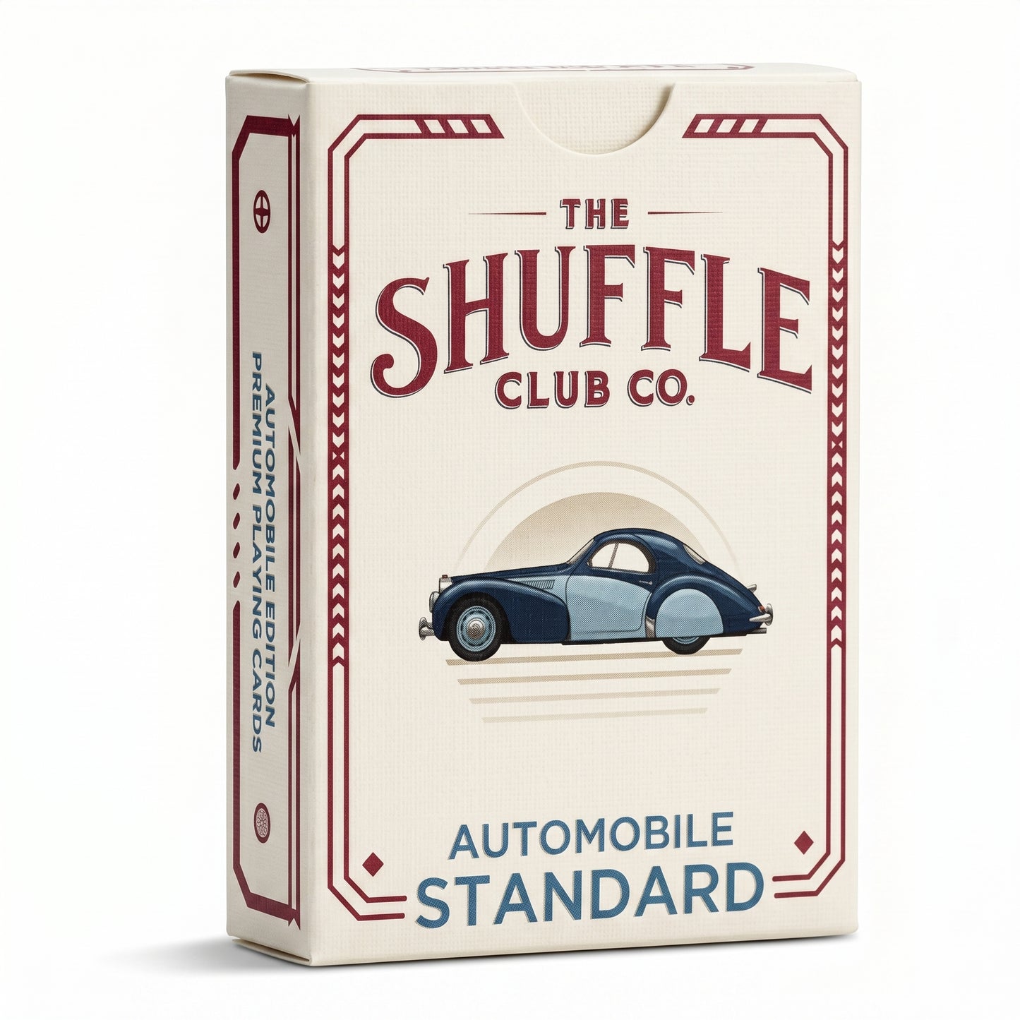 Auto Playing Cards – Classic Cars Deck with Retro Automotive Illustrations