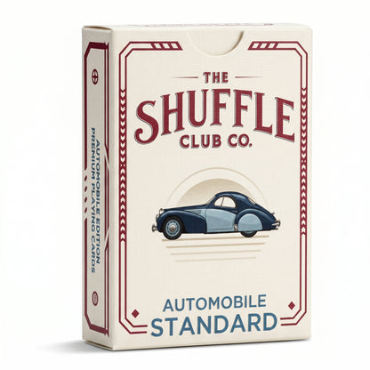 Auto Playing Cards – Classic Cars Deck with Retro Automotive Illustrations