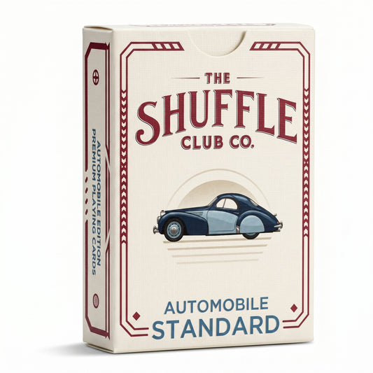 Auto Playing Cards – Classic Cars Deck with Retro Automotive Illustrations