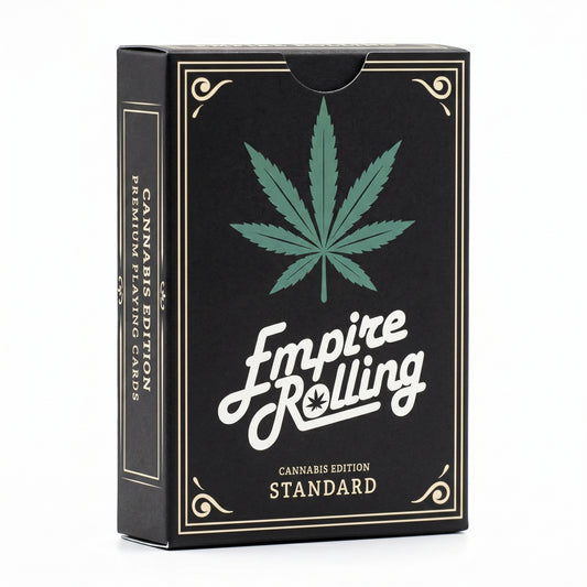 Shuffle Club Co Cannabis Playing Cards – Empire Rolling Edition | Premium Adult Poker & Blackjack Cards for Collectors & Game Night
