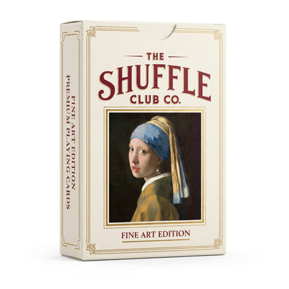 Shuffle Club Fine Art Edition Playing Cards deck box and cards