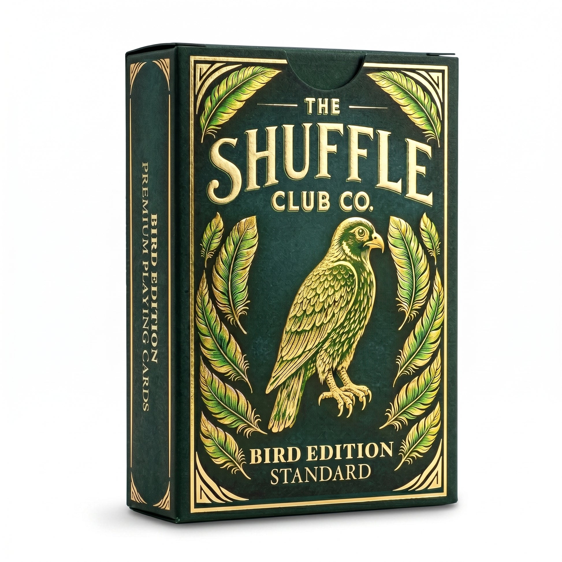Shuffle Club Birds Playing Cards hand-illustrated avian deck box