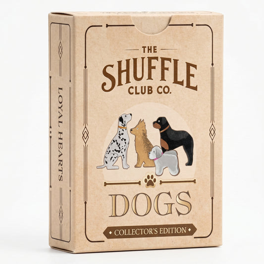 Dog Playing Cards – Illustrated Dog Breed Card Deck | Poker Size Playing Cards for Dog Lovers | Unique Gift for Dog Moms, Dog Dads & Pet Enthusiasts