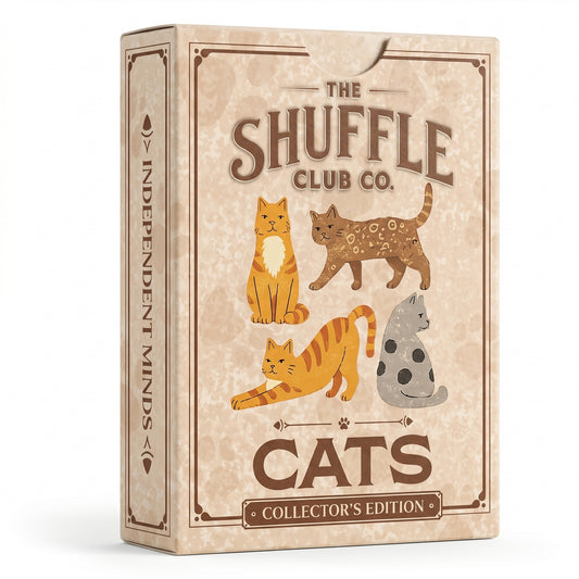 Shuffle Club Co Cat Playing Cards (Pack of 1)