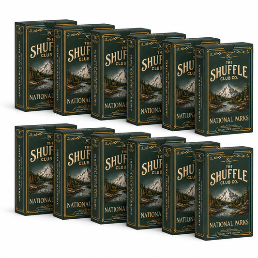 National Parks Playing Cards (Pack of 12)– Illustrated America's Parks Card Deck