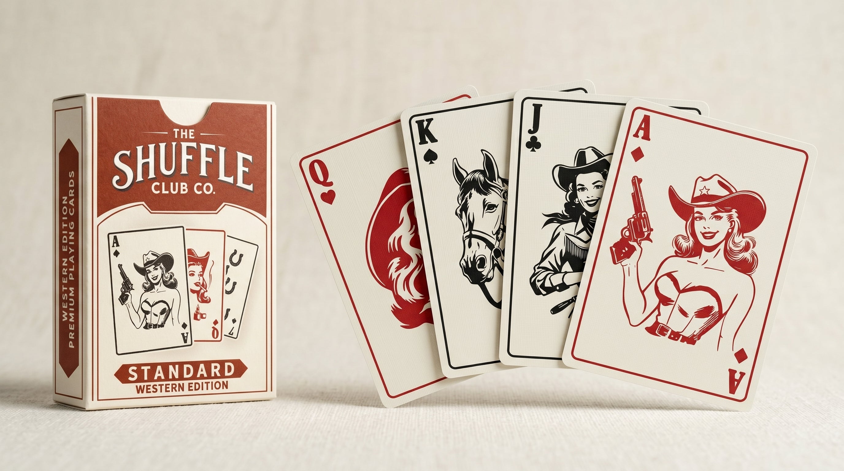 Western Playing Cards – Premium Old West Deck | Shuffle Club