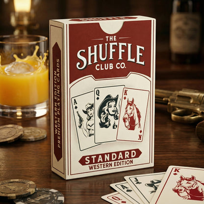Western Edition Premium Playing Cards – Shuffle Club
